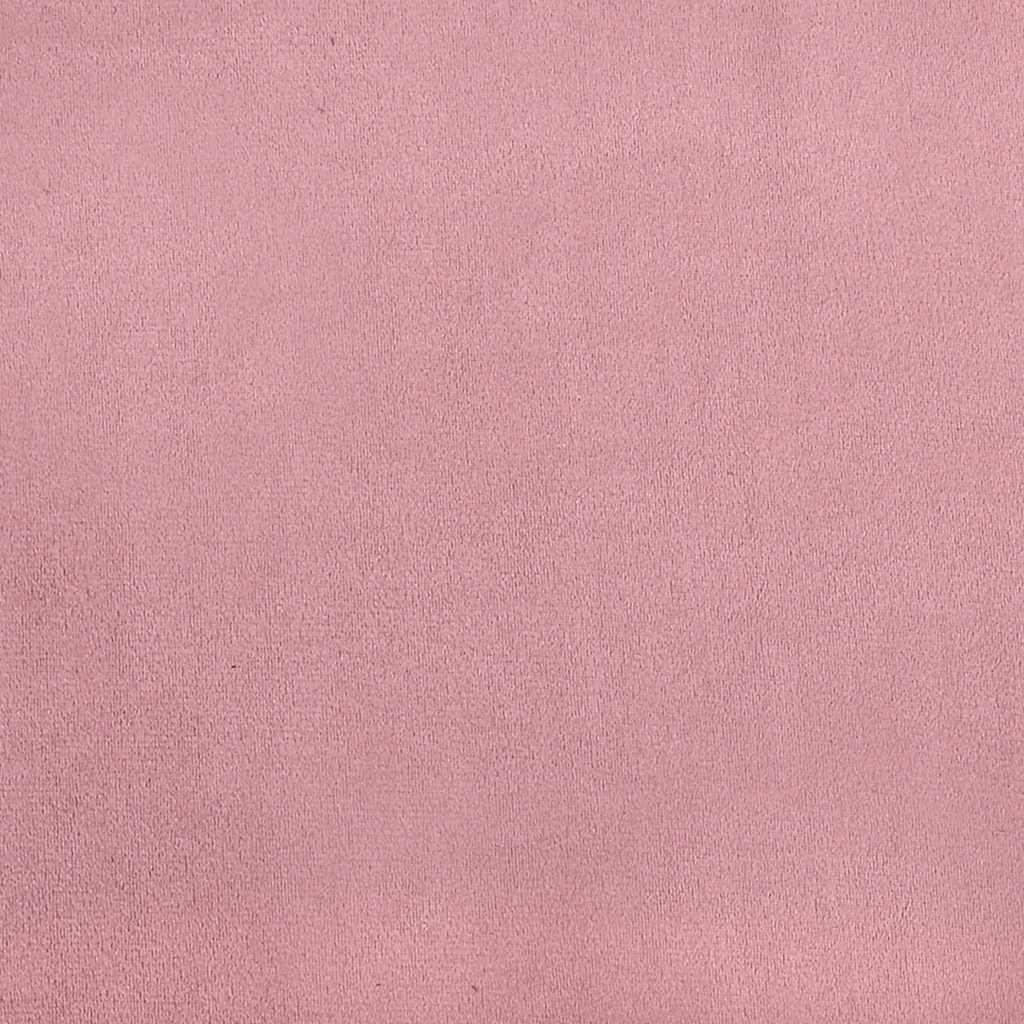Bettgestell ohne Matratze "Hanko" Rosa 90x190 cm Samt