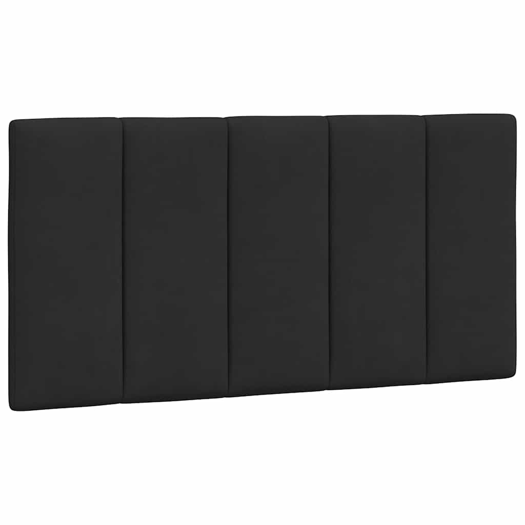 Bettgestell ohne Matratze "Hanko" Schwarz 100x200 cm Samt