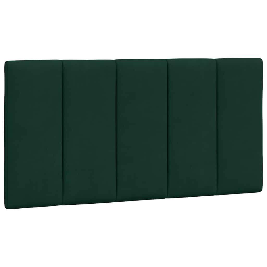 Bettgestell ohne Matratze "Hanko" Dunkelgrün 100x200 cm Samt