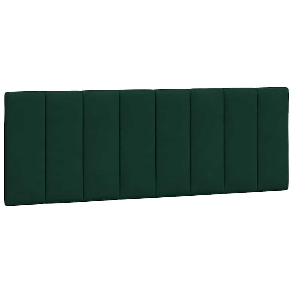 Bettgestell ohne Matratze "Hanko" Dunkelgrün 120x200 cm Samt