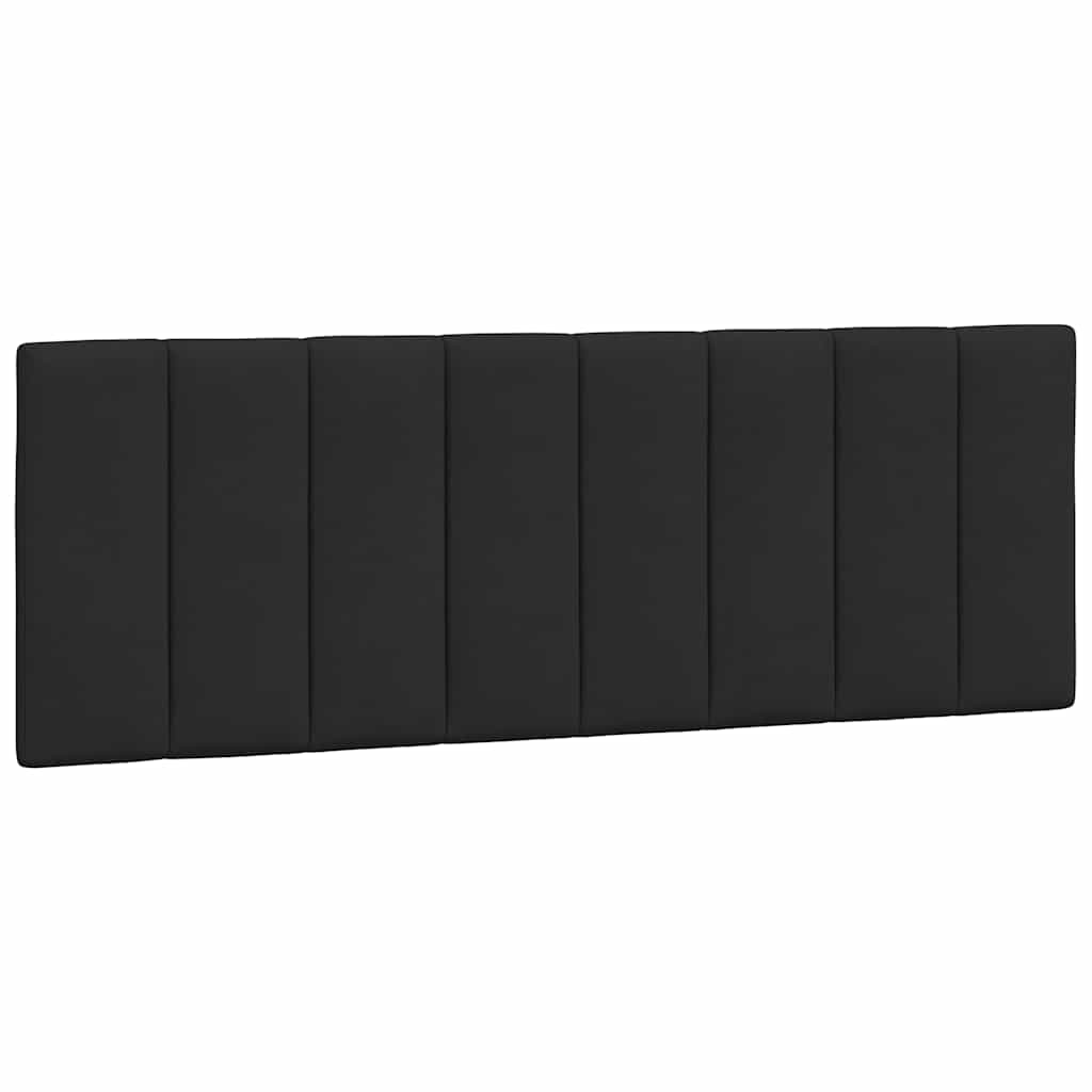 Bettgestell ohne Matratze "Hanko" Schwarz 140x200 cm Samt