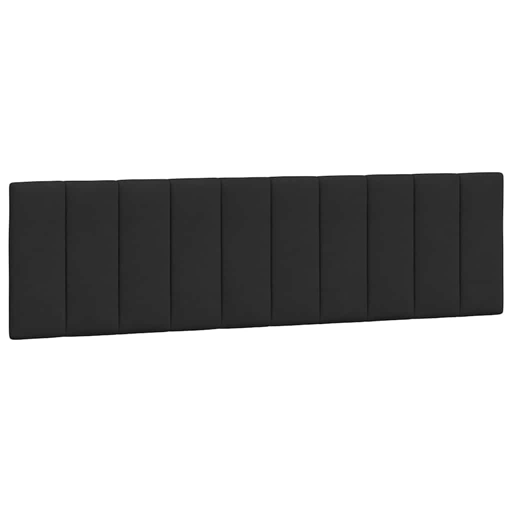 Bettgestell ohne Matratze "Hanko" Schwarz 180x200 cm Samt