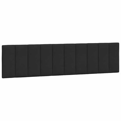 Bettgestell ohne Matratze "Hanko" Schwarz 200x200 cm Samt