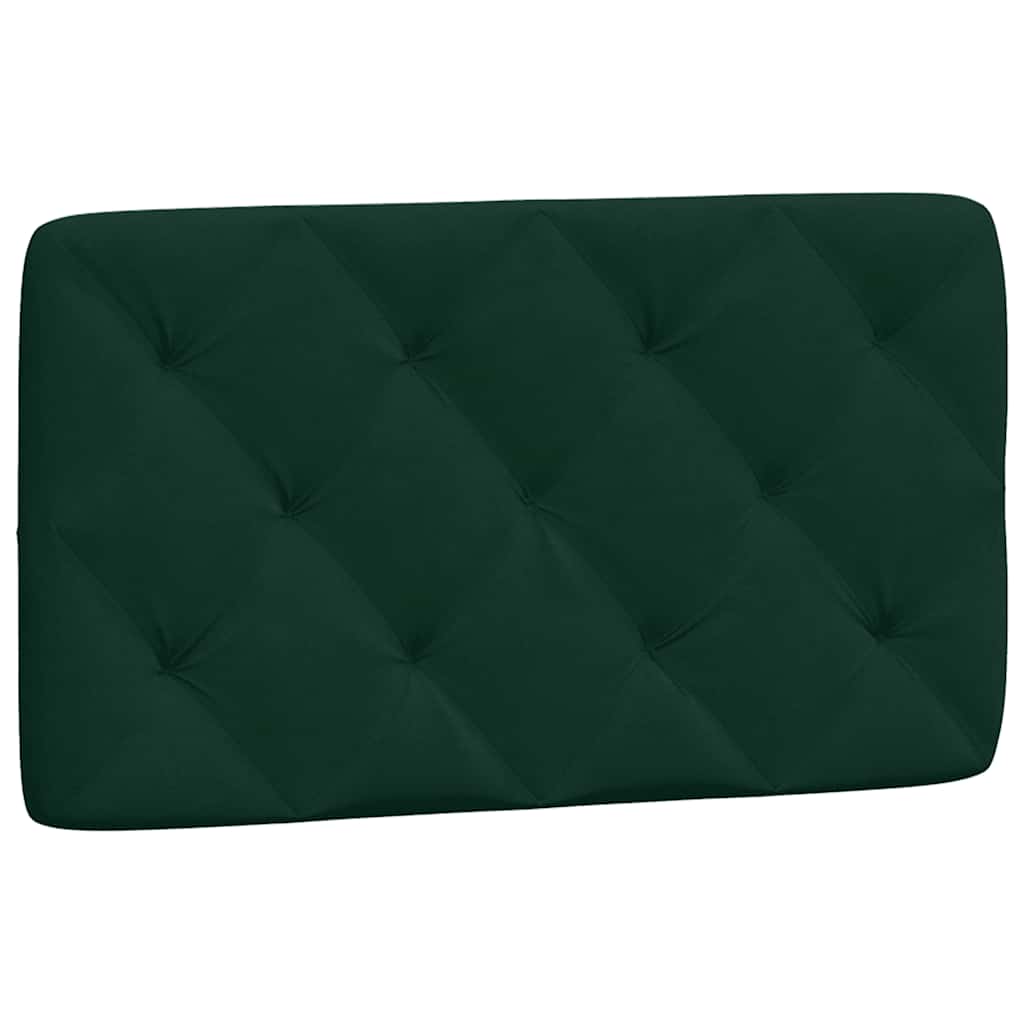 Bettgestell ohne Matratze Dunkelgrün 80x200 cm Samt