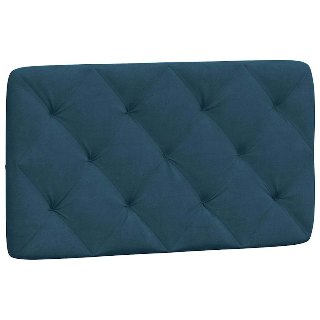 Bettgestell ohne Matratze Blau 80x200 cm Samt