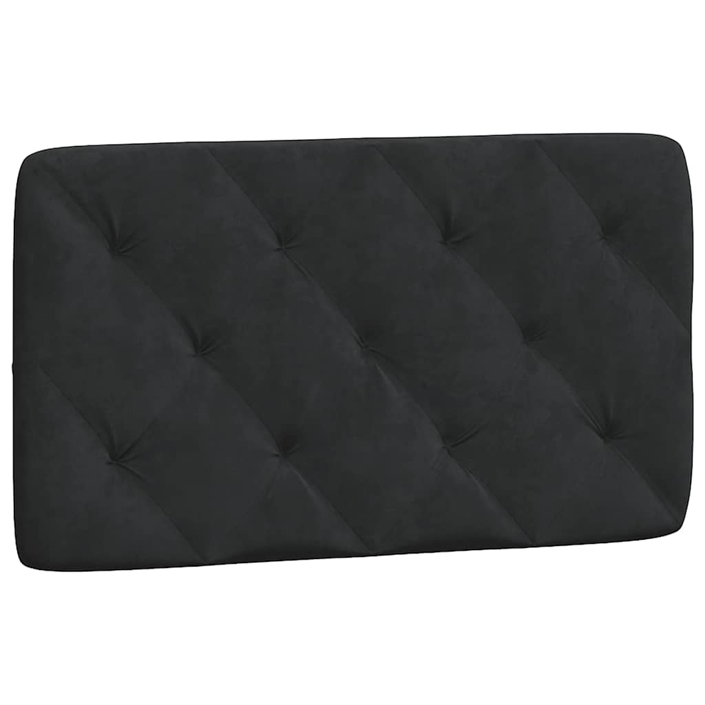 Bettgestell ohne Matratze Schwarz 90x190 cm Samt