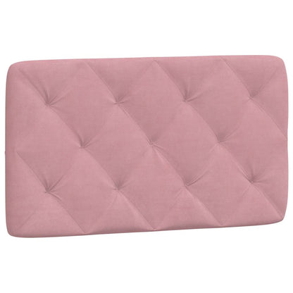 Bettgestell ohne Matratze Rosa 90x190 cm Samt