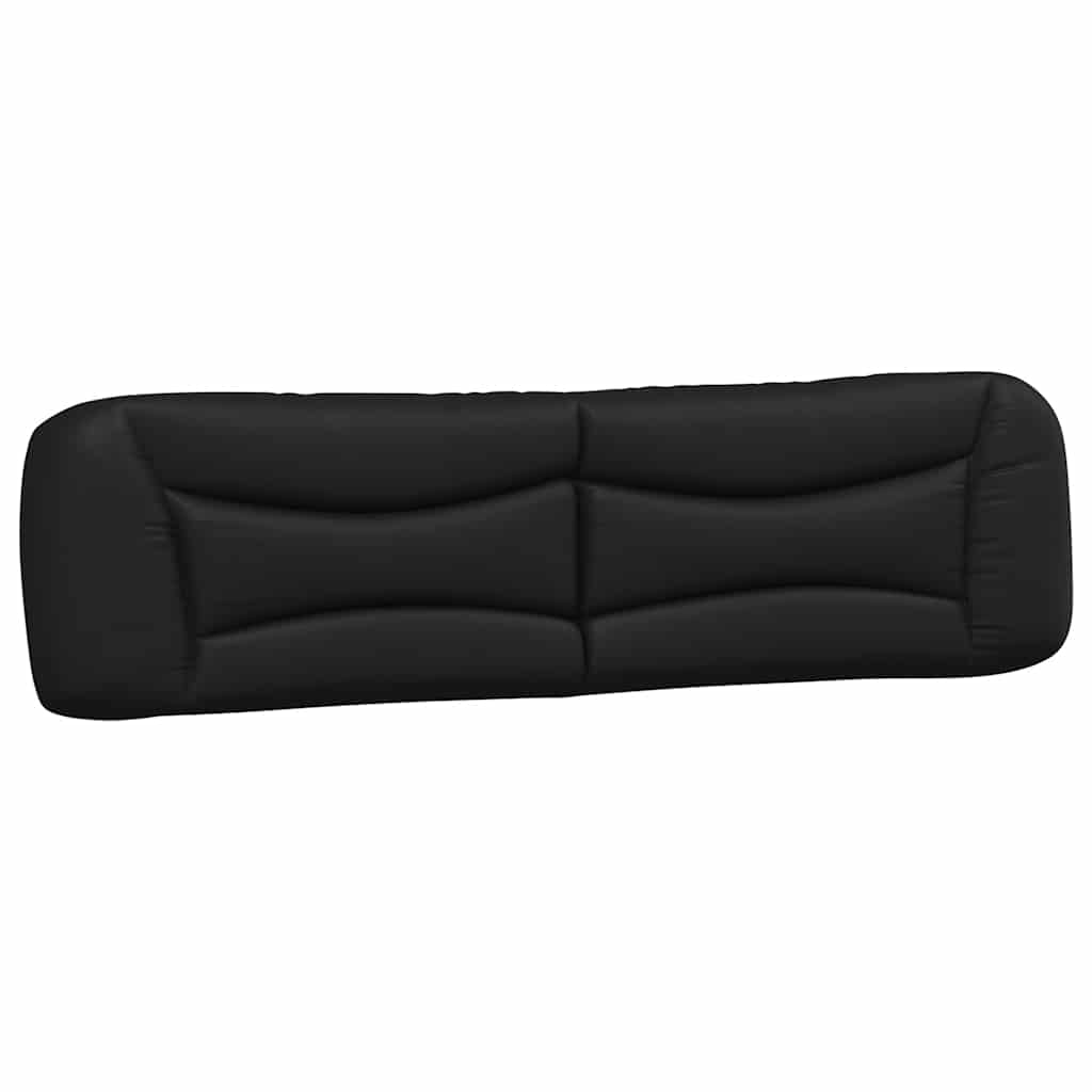 Bettgestell ohne Matratze "Hvar" Schwarz und Weiß 200x200 cm