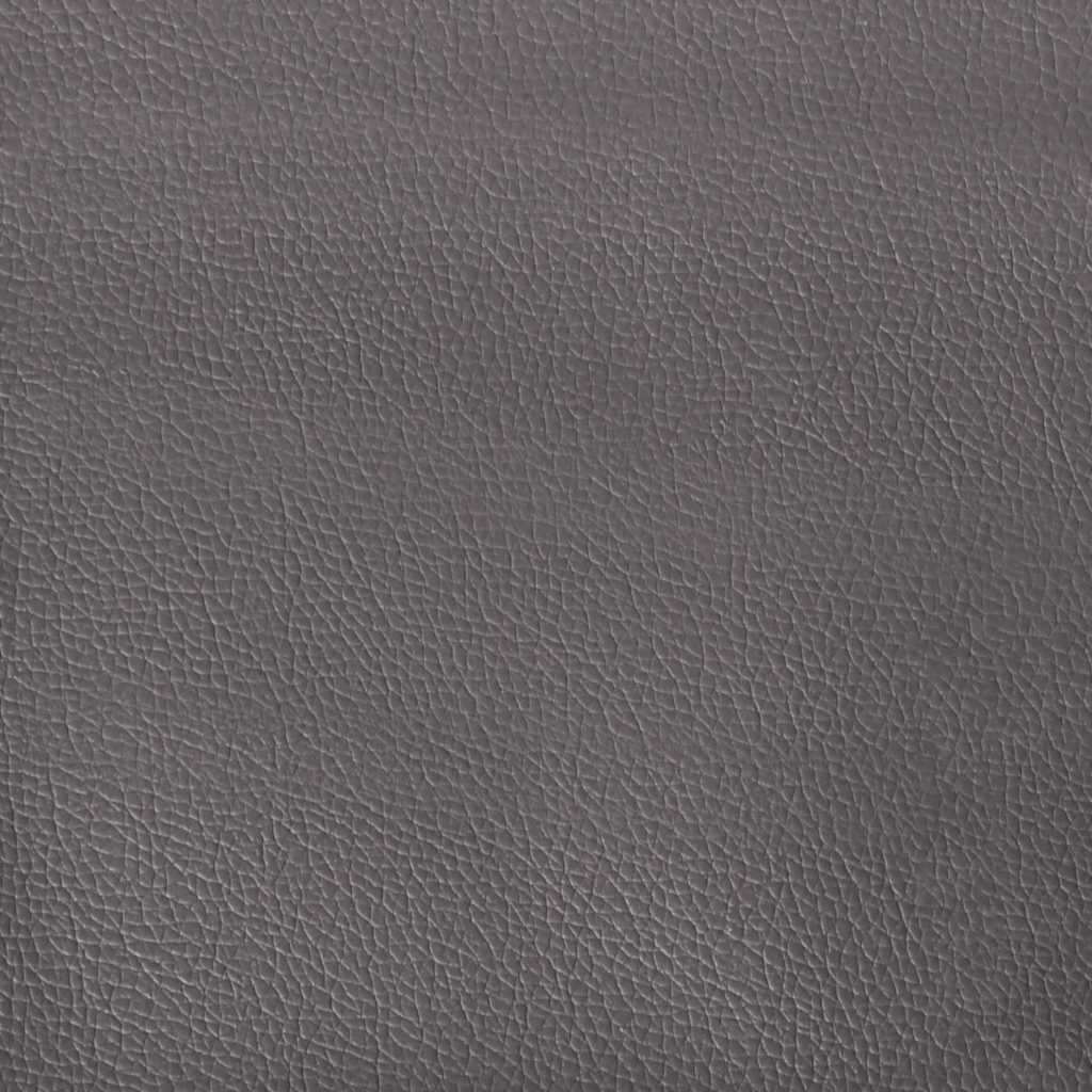 Bettgestell "Viana" ohne Matratze Grau 100x200 cm Kunstleder