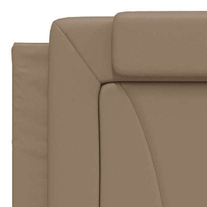 Bettgestell "Viana" ohne Matratze Cappuccino-Braun 180x200 cm