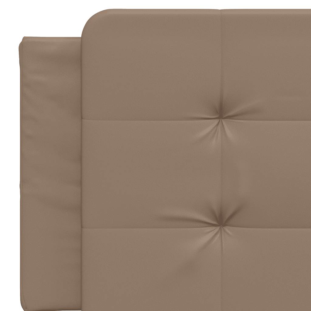 Bettgestell ohne Matratze "Zadar" Cappuccino-Braun 160x200 cm