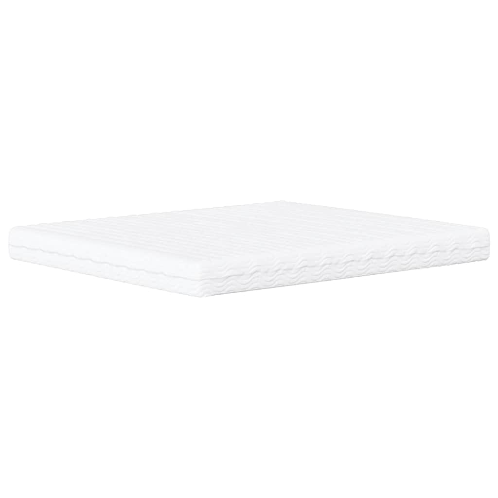 Bett mit Matratze "Dover" Cappuccino-Braun 160x200 cm Kunstleder