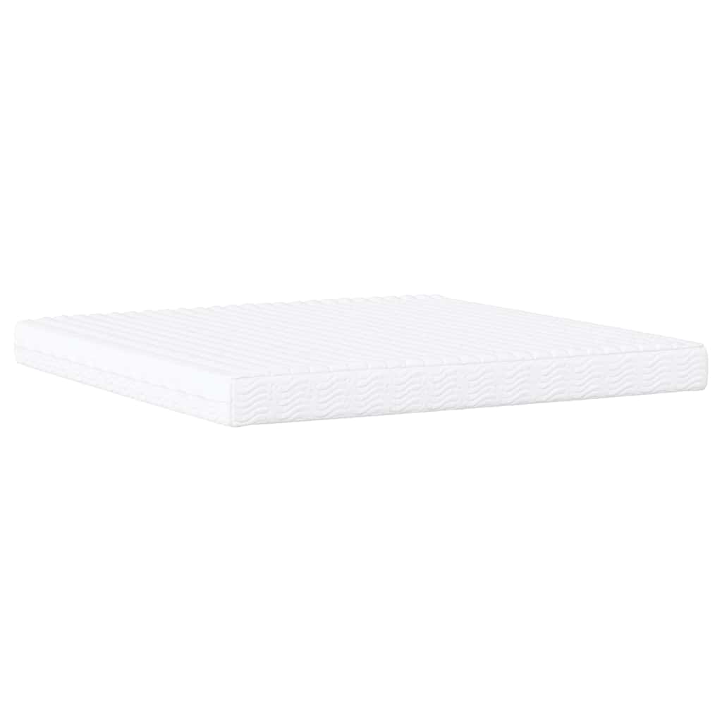 Bett mit Matratze "Dover" Schwarz 200x200 cm Samt