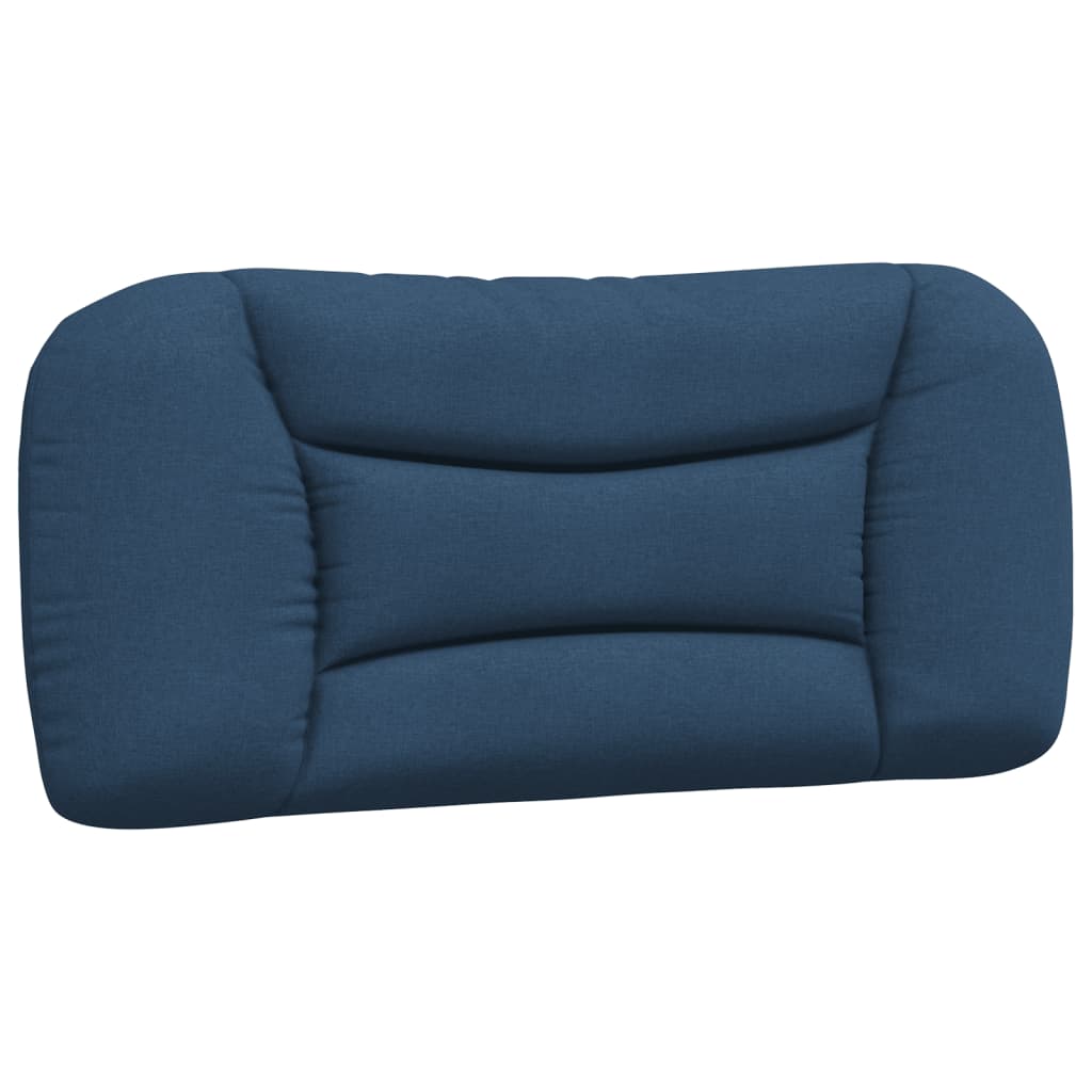 Bett mit Matratze "Hvar" Blau 90x200 cm Stoff