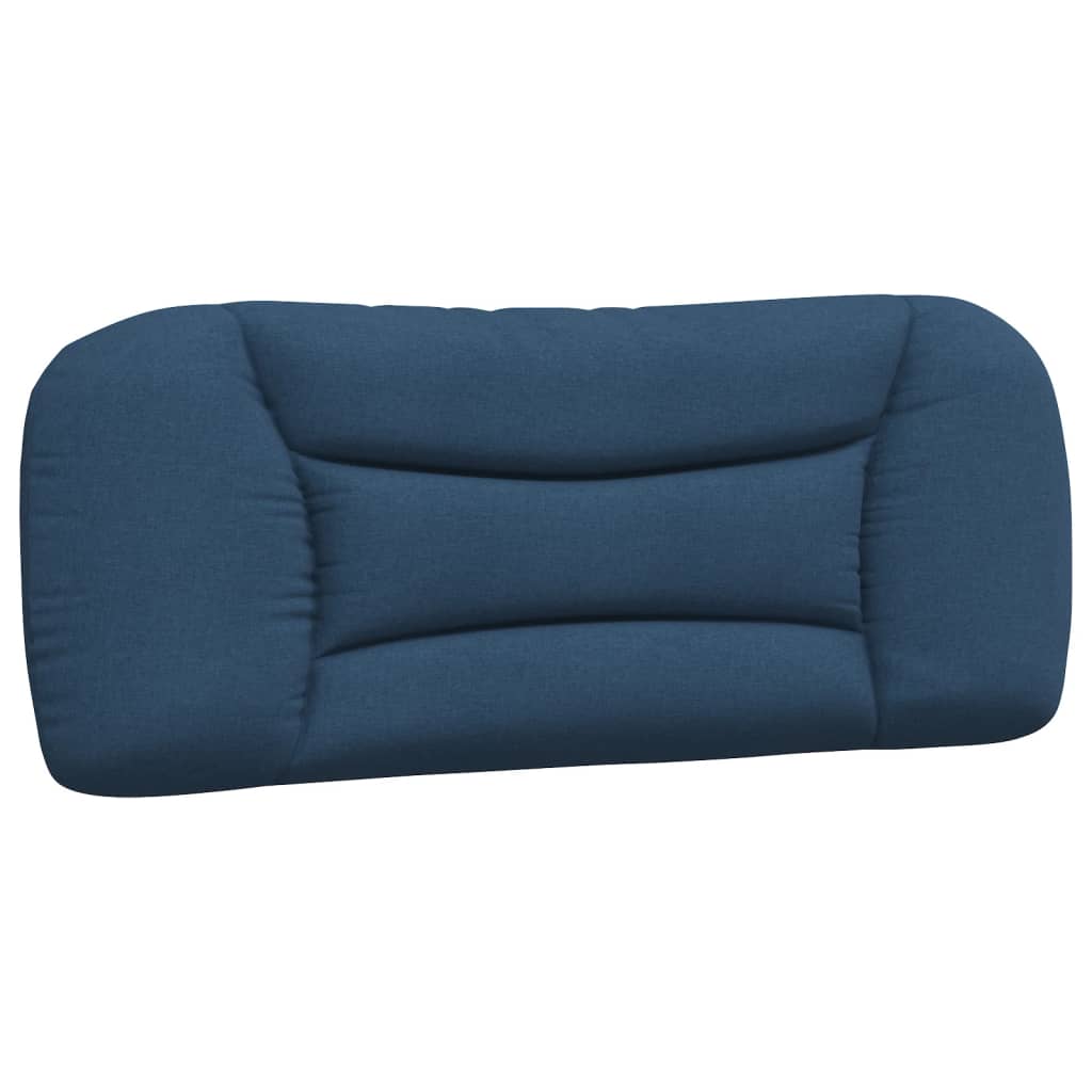 Bett mit Matratze "Hvar" Blau 100x200 cm Stoff