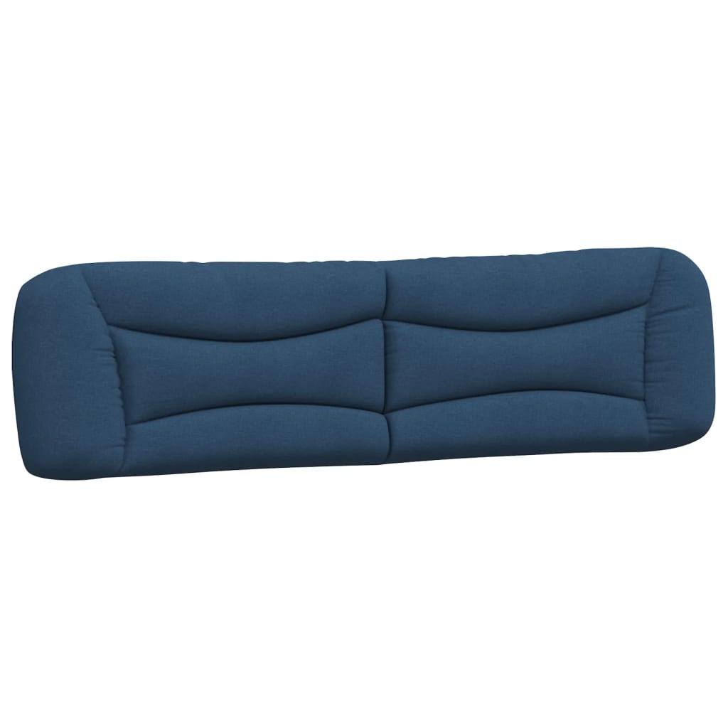 Bett mit Matratze "Hvar" Blau 200x200 cm Stoff