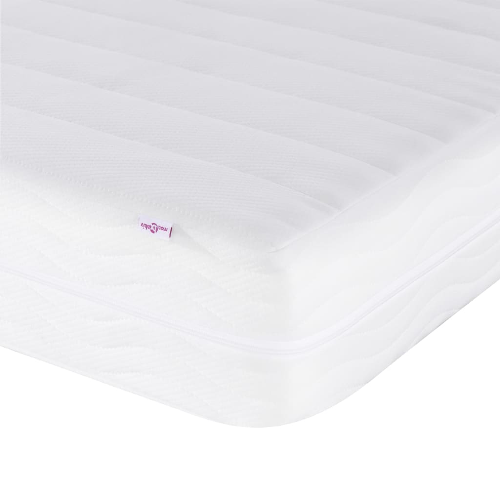 Bed with mattress grey 100x200 cm artificial leather