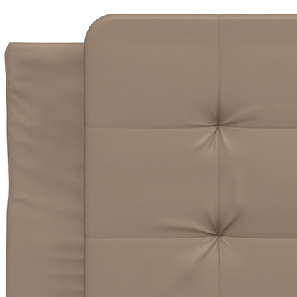 Bett mit Matratze Zadar Cappuccino-Braun 100x200 cm