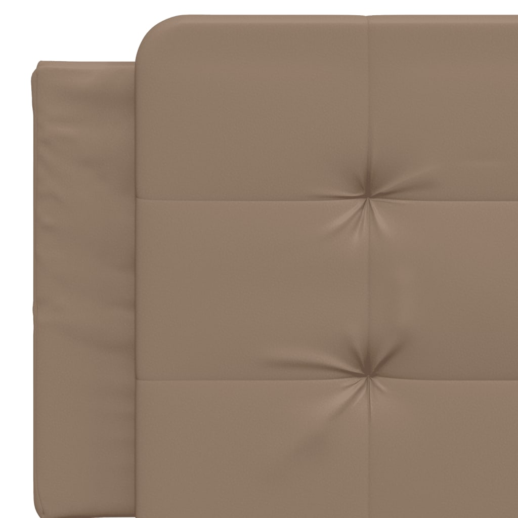 Bettgestell mit LED ohne Matratze Zadar Cappuccino 160x200cm