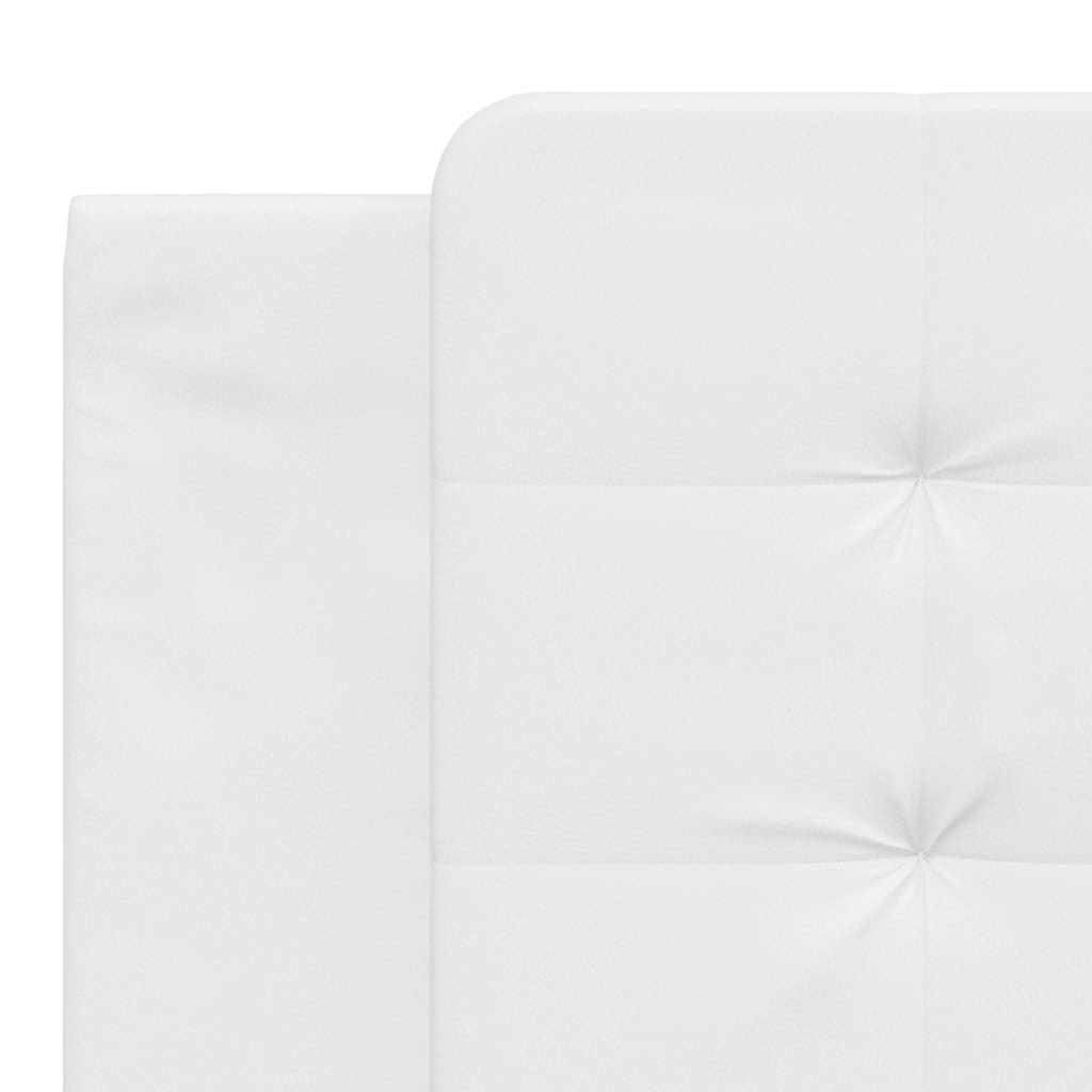 Bettgestell mit LED ohne Matratze Zadar Schwarz&Weiß 180x200cm