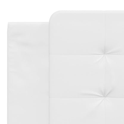 Bettgestell mit LED ohne Matratze Zadar Schwarz&Weiß 180x200cm