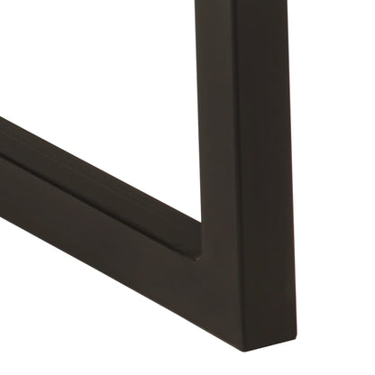 Bank Baumkante 105 cm Massivholz Mango