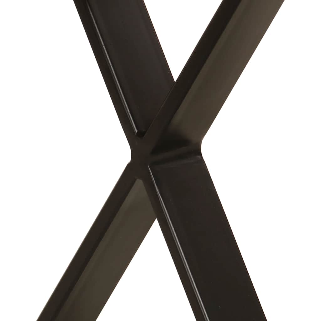 Bank Baumkante 105 cm Massivholz Mango