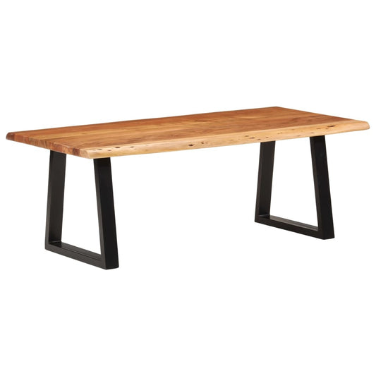 Table basse 110x55x40 cm en bois d'acacia massif