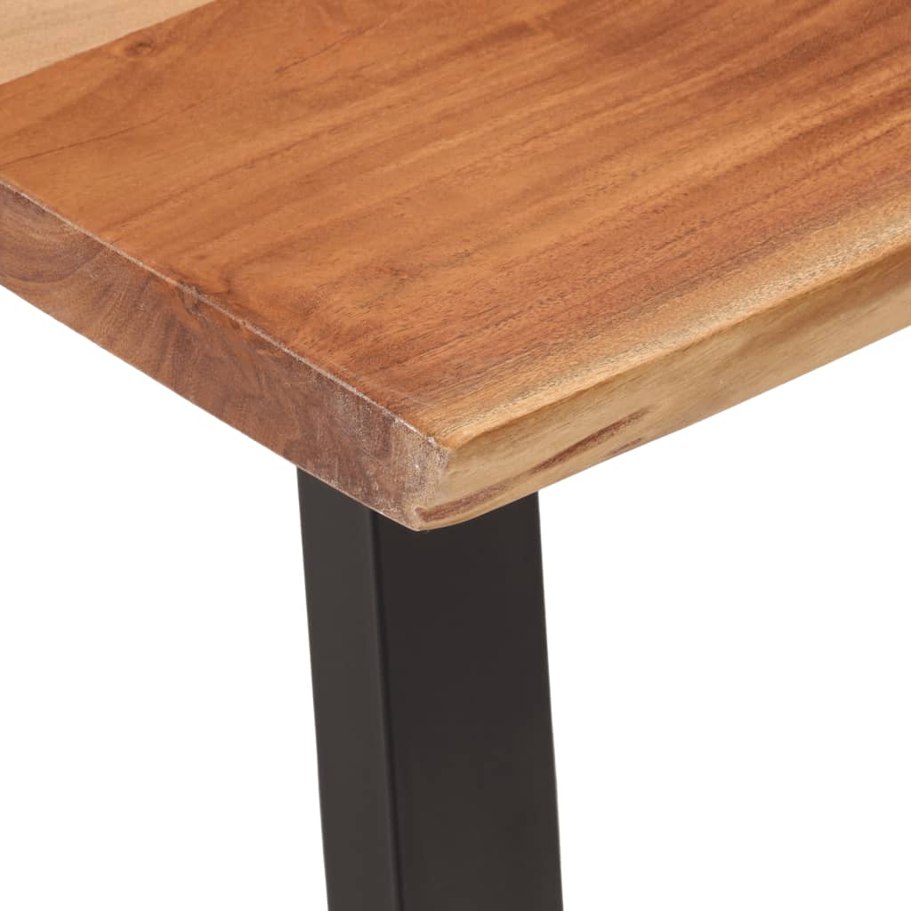 Table basse 110x55x40 cm en bois d'acacia massif