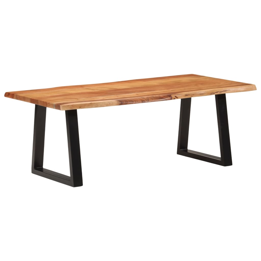 Table basse 110x55x40 cm en bois d'acacia massif