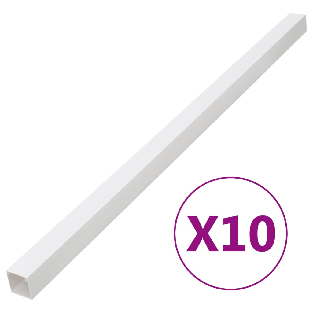 Installationsrohre 40x25 mm 10 m PVC