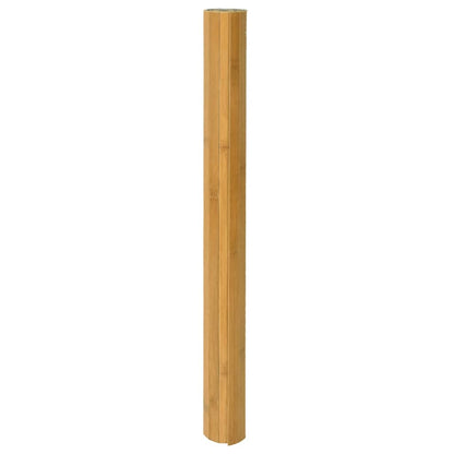 Teppich Rechteckig Natur 60x100 cm Bambus