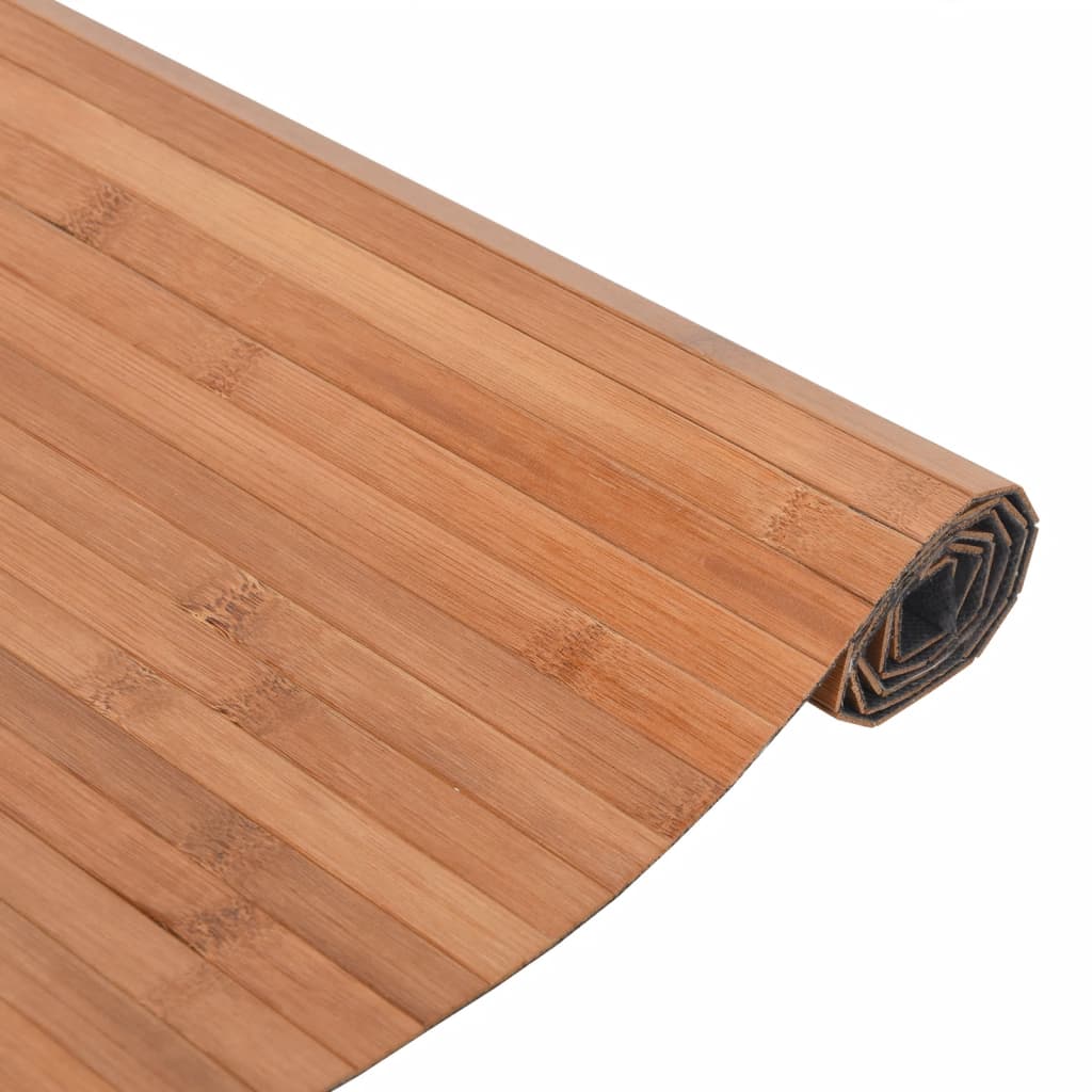 Teppich Rechteckig Natur 60x300 cm Bambus