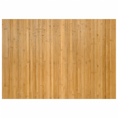 Teppich Rechteckig Natur 70x100 cm Bambus