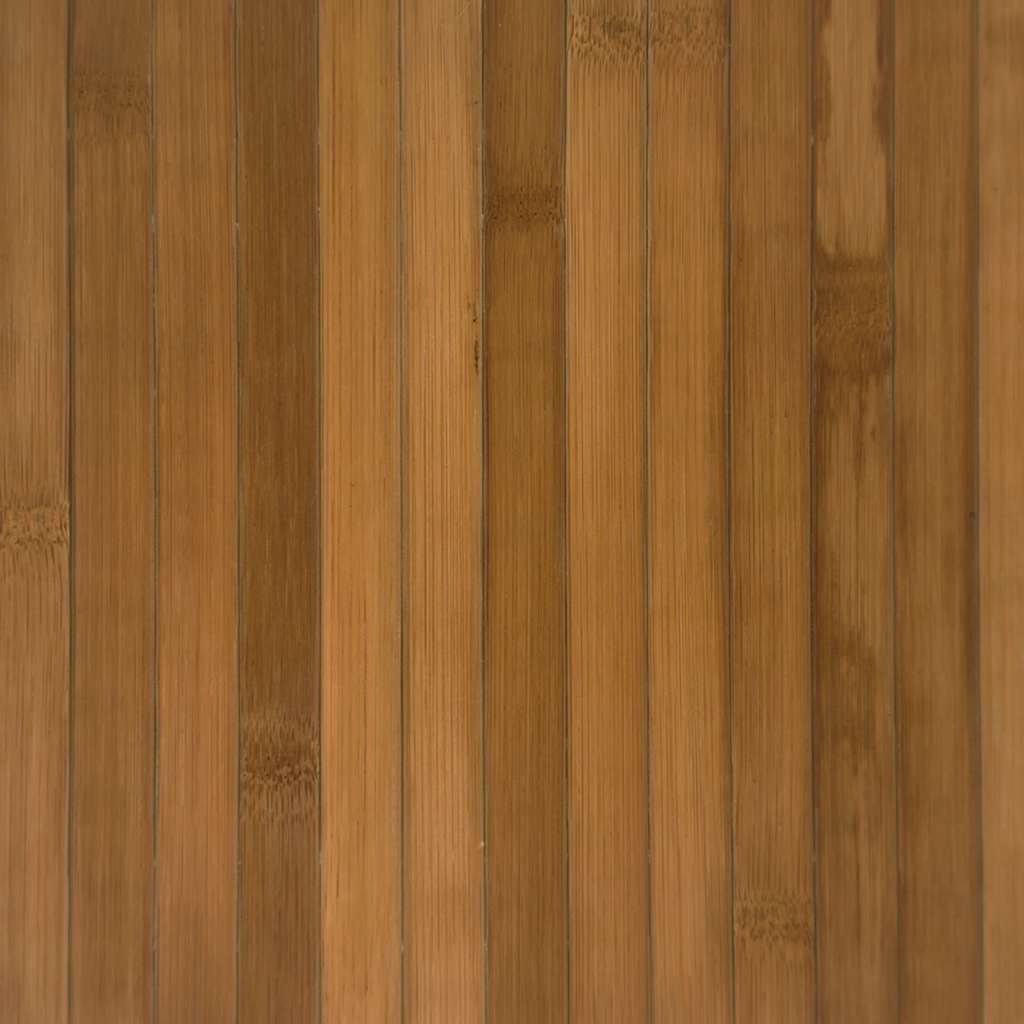 Teppich Rechteckig Braun 70x100 cm Bambus