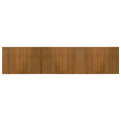 Teppich Rechteckig Braun 70x300 cm Bambus