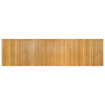 Teppich Rechteckig Natur 80x300 cm Bambus