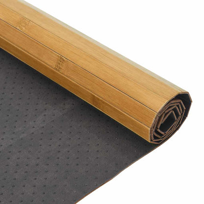 Teppich Rechteckig Natur 80x300 cm Bambus