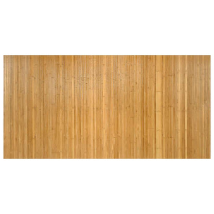 Teppich Rechteckig Natur 100x200 cm Bambus