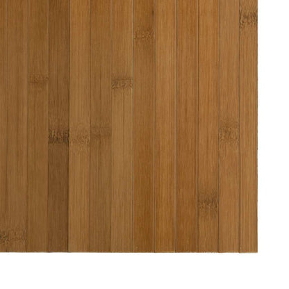 Teppich Rechteckig Braun 100x200 cm Bambus