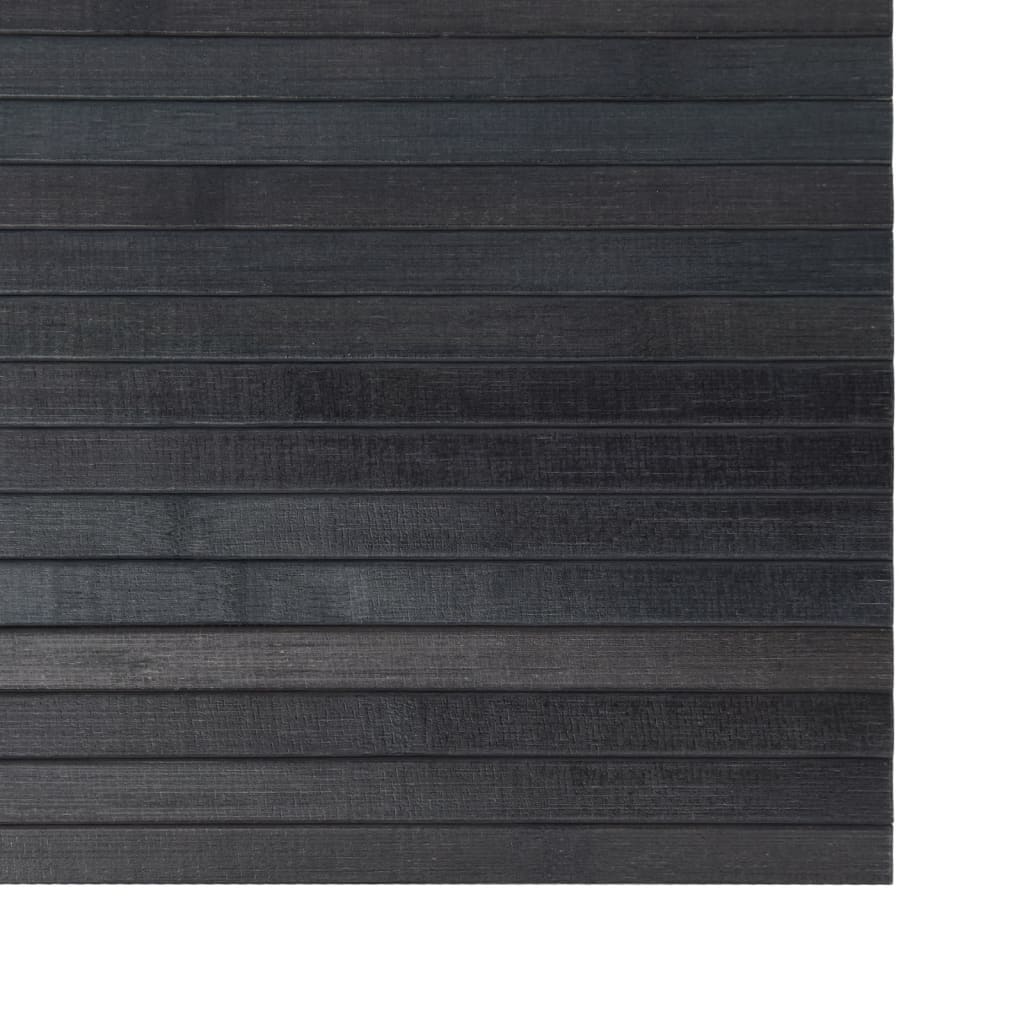Carpet Rectangular Gray 100x200 cm Bamboo