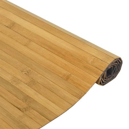 Teppich Rechteckig Natur 100x300 cm Bambus
