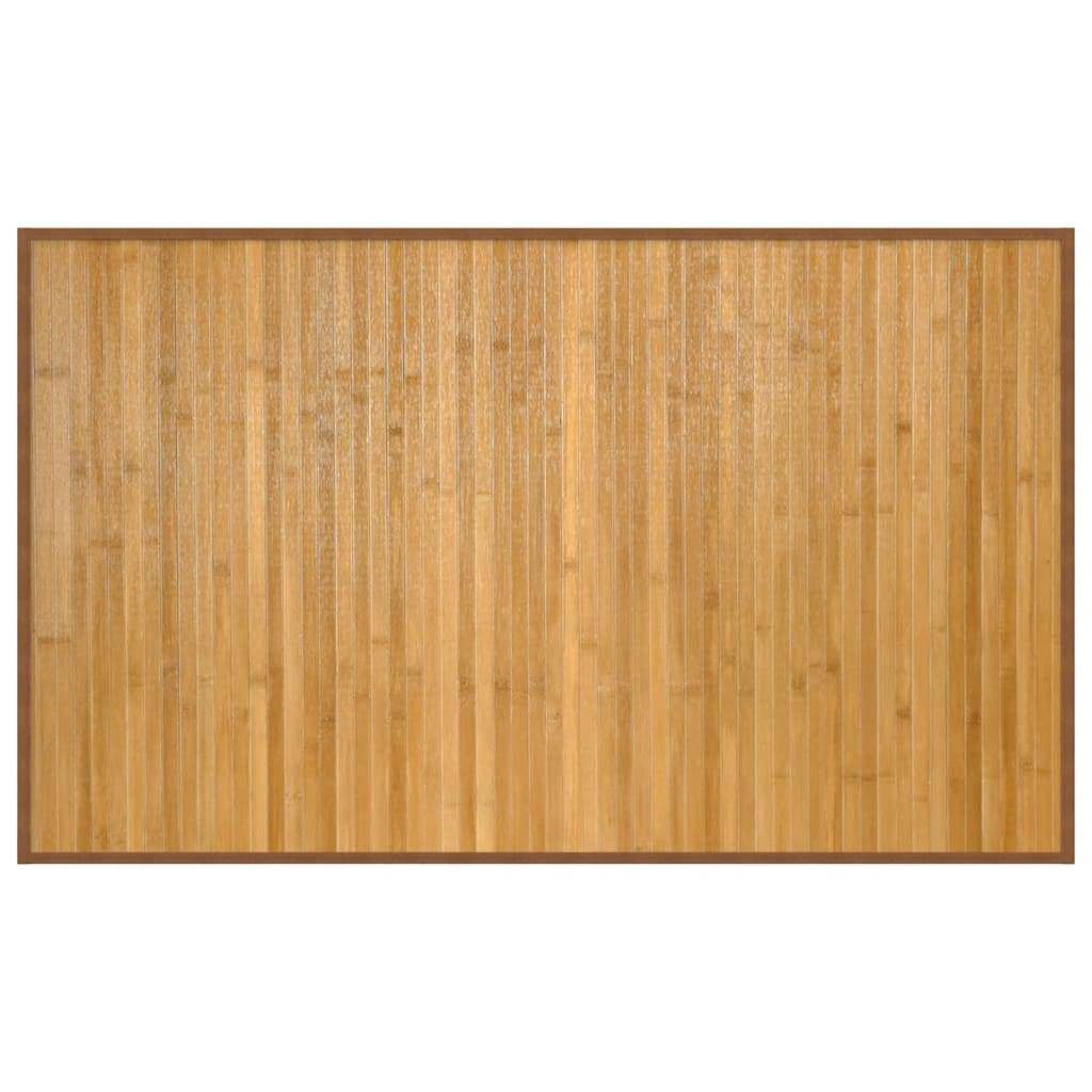 Teppich Rechteckig Natur 60x100 cm Bambus