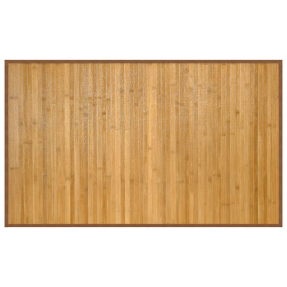 Teppich Rechteckig Natur 60x100 cm Bambus