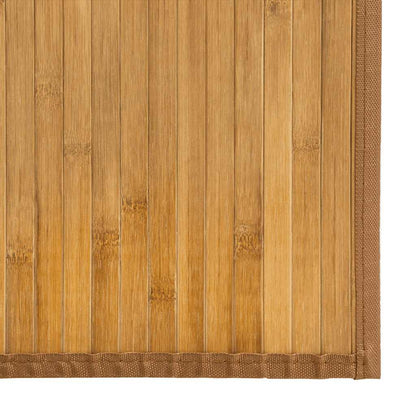Teppich Rechteckig Natur 60x100 cm Bambus