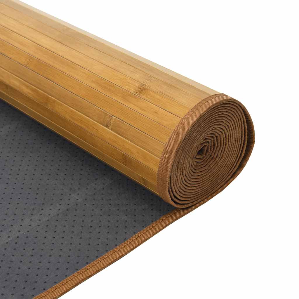 Teppich Rechteckig Natur 70x100 cm Bambus