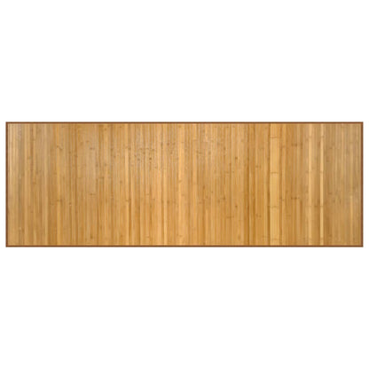 Teppich Rechteckig Natur 70x200 cm Bambus