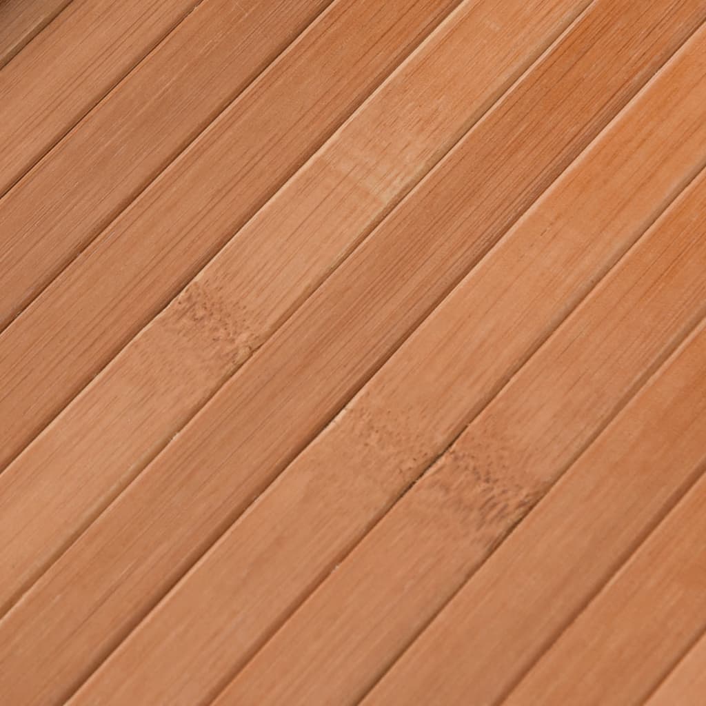 Teppich Rechteckig Natur 70x200 cm Bambus