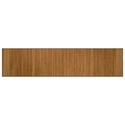 Teppich Rechteckig Braun 70x300 cm Bambus