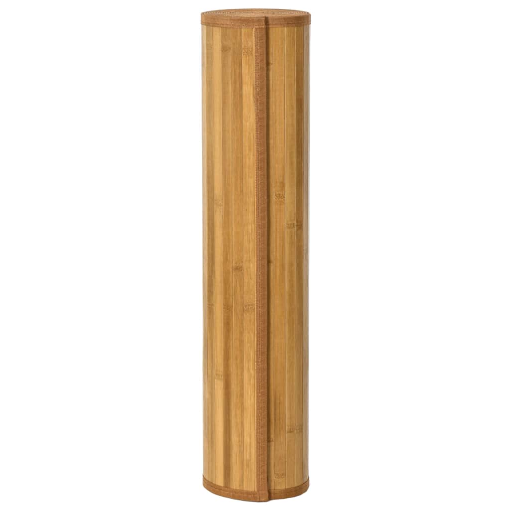 Teppich Rechteckig Natur 80x100 cm Bambus